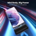 thumbnail image 2 of Cargador portátil Feob 5000mAh PD USB-C de carga rápida, 2 of 6