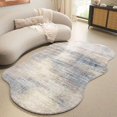 thumbnail image 1 of Area Rug, Irregular Shaped Rug, Washable Low-Pile Rug, Funny Modern Abstract Minimalist Carpets Suitable for Living Room Bedroom Lounge Area Home Decoration, Entryway Indoor Area Carpet, Bedside Rug(L, 1 of 7