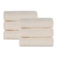 thumbnail image 3 of Superior Rayon from Bamboo Soft Modern Hand Towel Set of 6, Ivory, 3 of 13