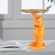 thumbnail image 5 of Escultura de oso de estilo nórdico Cola con bandeja para llaves Naranja, 5 of 7