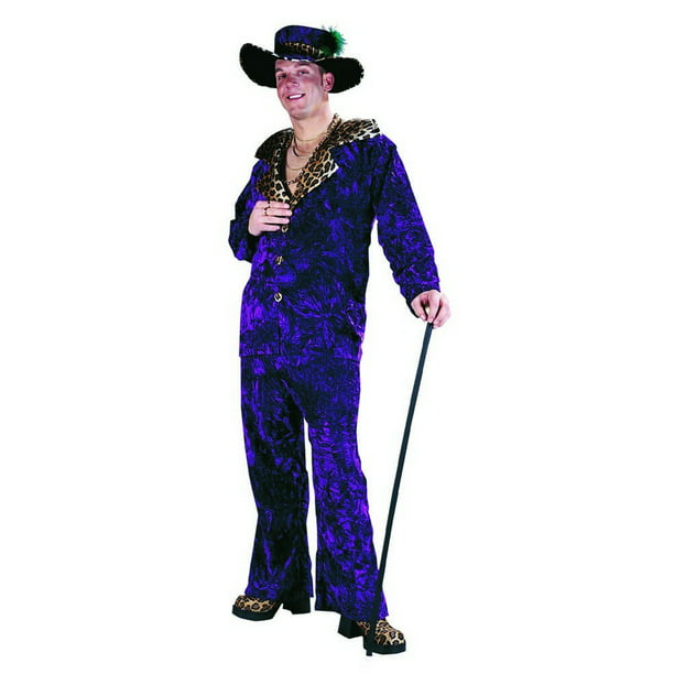 Blind tillid Nogen som helst Pointer Big Daddy Purple Adult Halloween Costume - Walmart.com