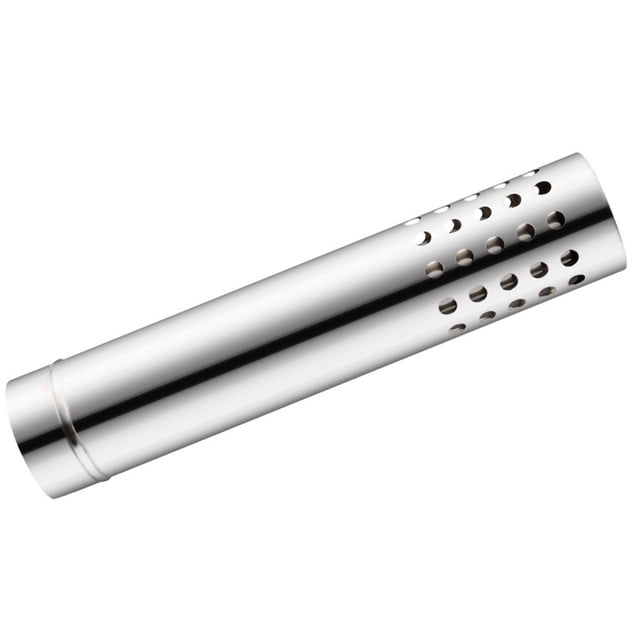 Lefu Tube d'Extension de Cheminée de Cheminée de Poêle 50cm Anti-Vent pour Poêle à Bois