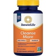 thumbnail image 1 of Renew Life Detox Cleanse More, Reduces Bloating and Restores Regularity, Overnight Constipation Relief, Soy, Dairy and gluten-free, 100 Capsules, 1 of 3