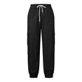 thumbnail image 5 of Workout Casual Pants for Women Cargo Sweatpants Baggy Wide Leg High Waisted Joggers Athletic Trousers Pants With Pockets Pants Xl, 5 of 6