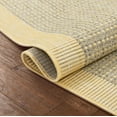 thumbnail image 7 of Well Woven Medusa Odin Solid & Striped Yellow 5'3" x 7'3" Indoor/Outdoor Flat-Weave Area Rug, 7 of 7