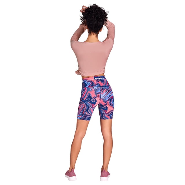 Short con pretina alta Ilusión 1798 multicolor G