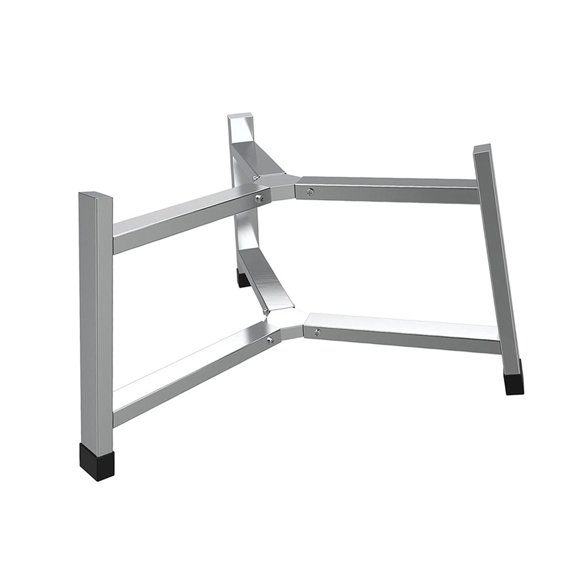 Soporte para chimenea,Soporte para fogata de acero inoxidable,Accesorio para fogatas de camping Base para fogatas,Soporte para fogata portátil de acero inoxidable,Herramienta para 195 pulgadas