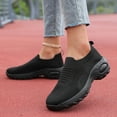 thumbnail image 2 of Mepaouo Womens Walking Shoes Ladies Casual Fashion Sock Sneakers Slip on Air Cushion Platform Sneaker, 2 of 8