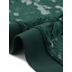 thumbnail image 5 of Cárdigans cortos de talla grande para mujer Agnes Orinda, con frente abierto, mangas cortas, encaje floral y boleros transparentes 3X en verde oscuro, 5 of 6