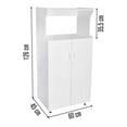 thumbnail image 3 of Organizador de Cocina Mainstays Puerta con 3 Estantes Blanco, 3 of 4