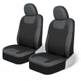 thumbnail image 1 of Fundas de asiento Motor Trend impermeables de neopreno gris para asientos delanteros, 1 of 8