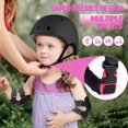 thumbnail image 3 of Equipo de protección deportivo Liling 7 Piezas Casco Rodilleras Coderas para Niños 3 Años o Más, 3 of 4