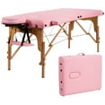 thumbnail image 1 of Costway Table de Massage Portable 84 Pieds'L Réglable Lit de Spa Facial Tatouage avec Étui de Transport Rose, 1 of 10