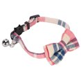 thumbnail image 1 of Cute Cat Necklace Pet Bowknot Collars Cat Necktie, Pet Collars, Cats For Pets Pink, 1 of 8