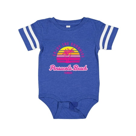 

Inktastic Summer Enjoy the Sunshine Pensacola Beach Florida in Pink Boys or Girls Baby Bodysuit