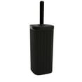 thumbnail image 3 of Bath Bliss 2 Pack Sailor Knot Toilet Brush in Matte Black, 3 of 5