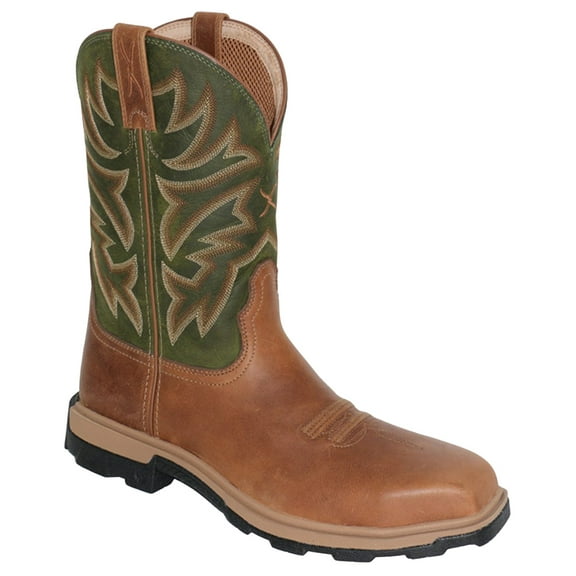 Twisted X Men's 11" Ultralite X&Trade; Work Boot Nano Composite Toe Multi 14 D(M) US