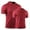 Red, variant on Men's Short Sleeve Athletic T-Shirt with Hood Breathable Moisture Casual Sports Blouses Tops for Hiking Running Black XXL