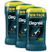 Degree Men Original Antiperspirant Deodorant 48-Hour Odor Protection Extreme Blast Mens Deodorant Stick 2.7oz 2 Count