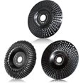 thumbnail image 1 of CHOYCLIT Wood Grinder Disc 125mm, 3 Pieces Grinding Discs for Shaping, Grinding and Cutting. Wheels for Angle Grinder, 1 of 5