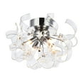 thumbnail image 3 of Ritz Collection Flush Mount D:14" H:11" Lt:4 Chrome Finish, 3 of 5