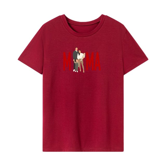 Camiseta básica para mujer con cuello redondo y camisetas de verano para ir de compras y viajes M