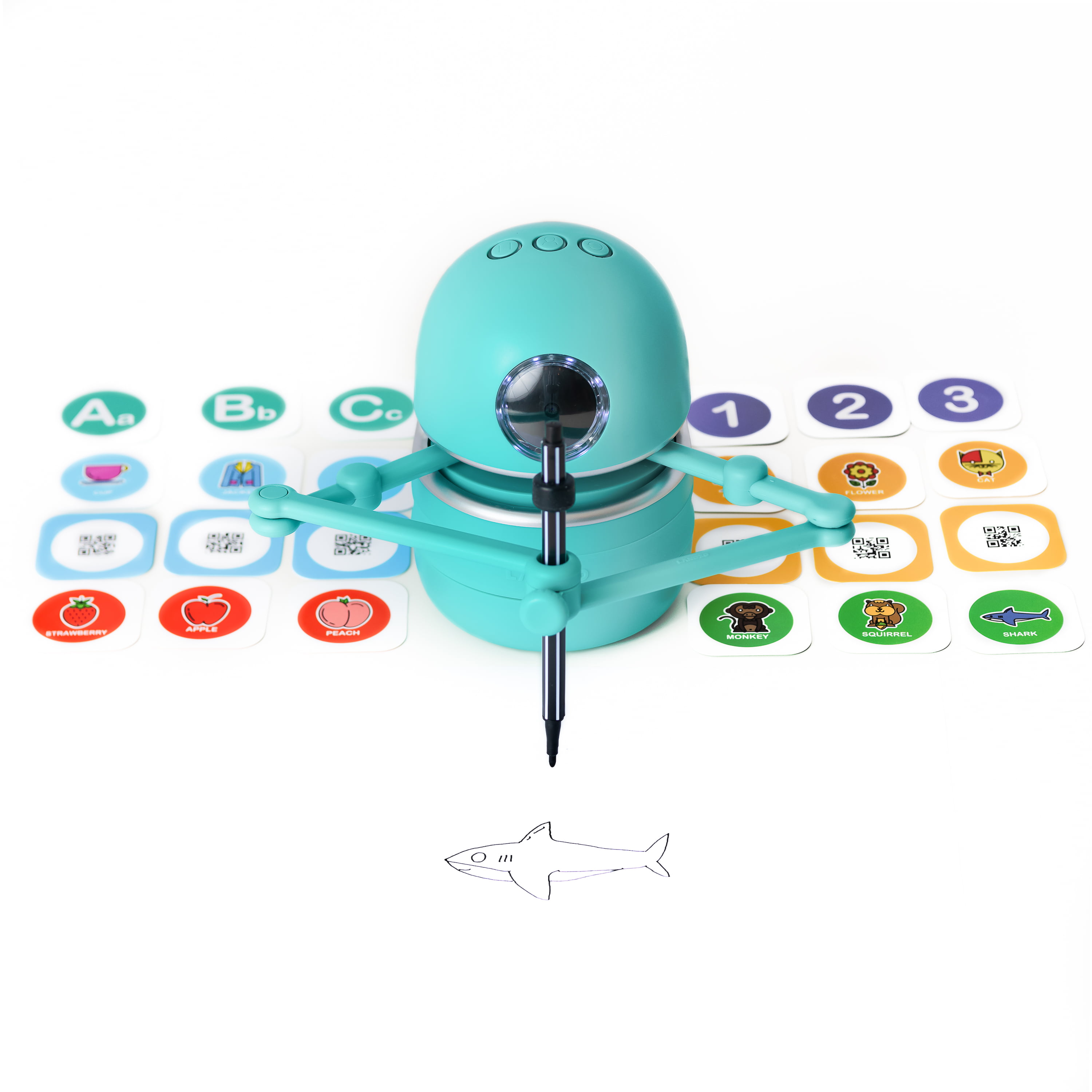 MindWare Quincy Deluxe Robot Teaches Children to Write and Draw - Ages 4+