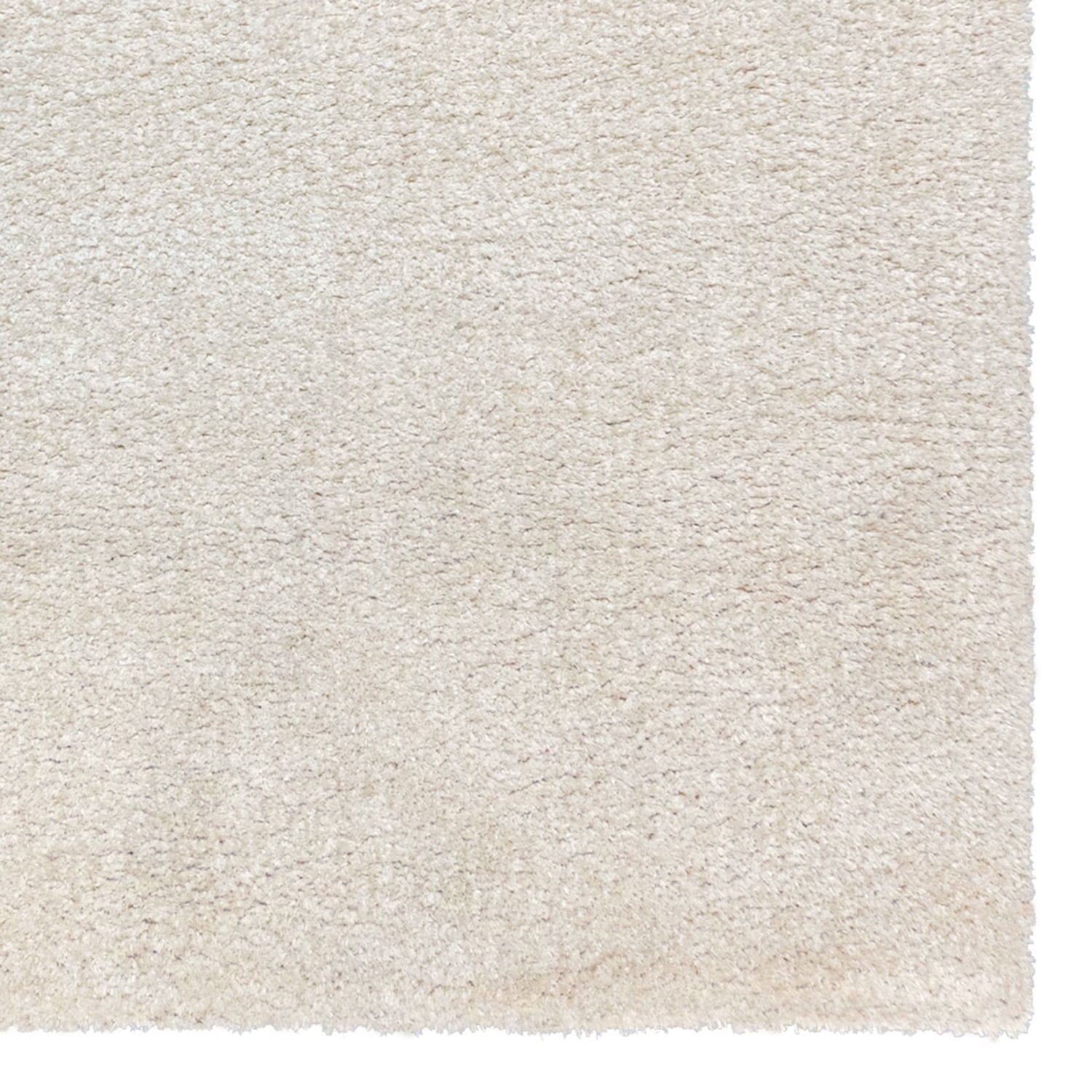 Gertmenian Thayer Solid Shag Solid Color Ivory Indoor Area Rug, 8x10