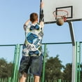 thumbnail image 5 of Naloa Game All Day Basketball Jersey Reversible Men's Mesh Athletic Sports Shirts Training Practice S-4XLXX-Large, 5 of 6
