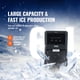 thumbnail image 3 of Máquina de hielo VEVOR portátil 62 libras En 24 horas con autolimpieza, 3 of 9