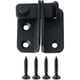 thumbnail image 5 of Sliding Door Lock Padlock Hasp Door Lock Latch Buckle Anti-theft Hook,stainless Steel Matte Black Fin IIB, 5 of 5