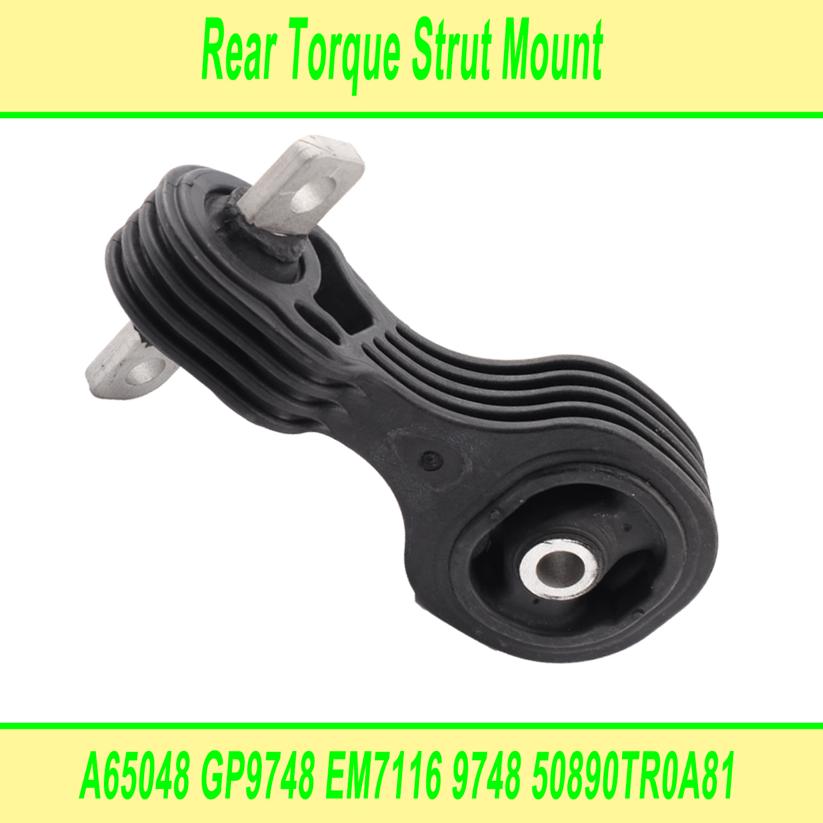 Engine Motor Mount Compatible with 2012-2015 Civic 1.8L Coupe/Sedan Replacement for A65048 A65021 A65087 50890TR0A81 50850TR6A81 50820TR0A81 Set of 3