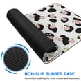 thumbnail image 6 of Long Mouse Pads for Desk,White Cow Black Spot Pattern Desk Mats on Top Of Desks, Desk Mouse Pad Extra Large with 3mm Non-Slip Base and Stitched Edge for Gaming,Office,Work,Home 47.3"x23.6", 6 of 6