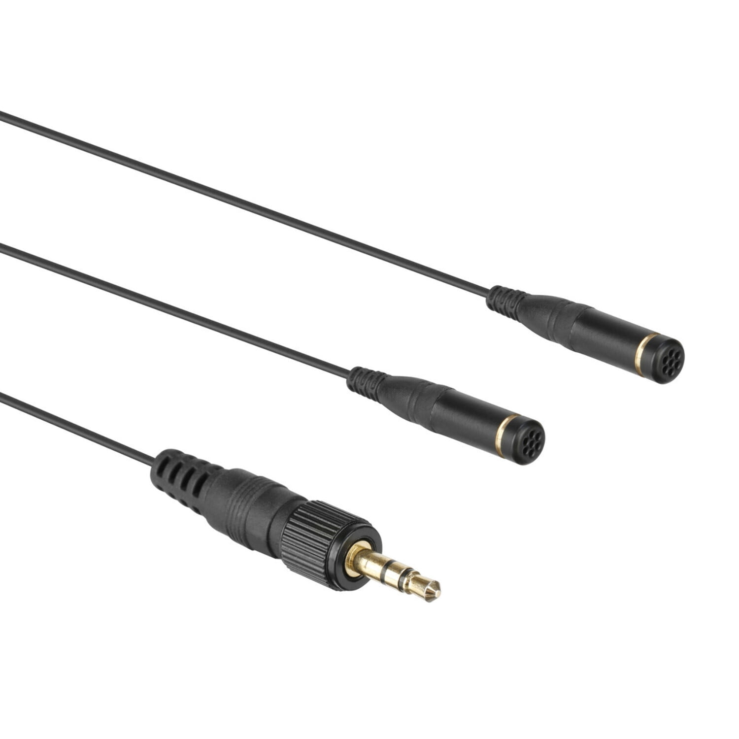Saramonic DK3A2 2-Person Dual Omni Lavalier w/ Locking 3.5mm TRS for Recorders, Transmitters, Cameras & More