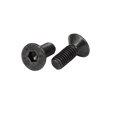 thumbnail image 3 of M3x8mm Black Nickle Plated Grade 10.9 Flat Head Hex Socket Cap Screw Bolt 50pcs, 3 of 5
