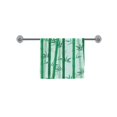 thumbnail image 2 of MKHERT Green Bamboo Bath Towel Hand Towel Shower Towel Washcloth 16x28 inch, 2 of 3