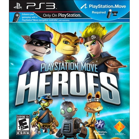 PLAYSTATION MOVE HEROES [PlayStation 3] (Best Ps3 Move Games 2019)
