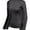 2PACK - Black/Charcoal, variant on Women's 2-Pack Basic Long Sleeve High Turtle Neck Slim Fit Top Shirt