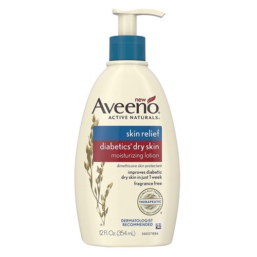 Aveeno Diabetic Dry Skin Relief Moisturizing Lotion Fragrance Free