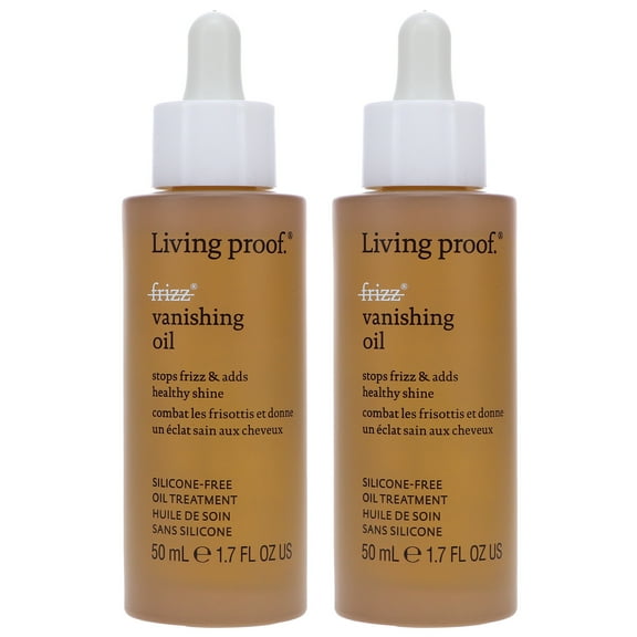 Living Proof No Frizz Vanishing Oil 1.7 oz 2 Pack