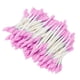 thumbnail image 2 of 100 piezas de maquillaje hisopo de doble punta desechable colorido doble puntas de precisión hisopos de algodón hisopo cosmético para mujeres rosa, 2 of 8