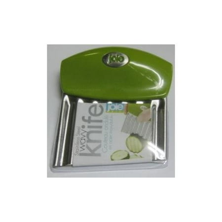 Joie Fruit And Vegetable Wavy Chopper Knife Stainless Steel Blade (Colors may vary)