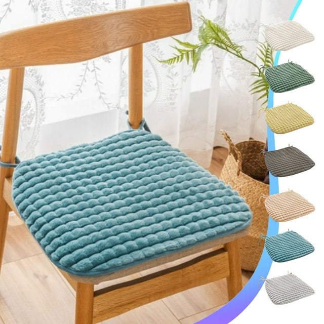 Xihbxyly Cojín de Felpa para Silla, Suave y Aterciopelado, Cómodo para Oficina, Hogar y Coche, Versátil para Sentarse En El Suelo, Ideal para Relajación y Meditación, 47 X 45 Cm.