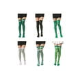thumbnail image 1 of Biekopu Women's Knee-Length Socks, Clover Print Ireland Festival Stockings for Ladies, 68 cm/26.77 inches, 1 of 6