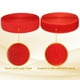 thumbnail image 5 of Uxcell Cinta de gancho y bucle para coser, tiras de sujetador de nylon no adhesivas de 5 yardas, roja, 5 of 7