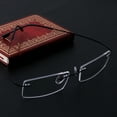 thumbnail image 6 of Fashion Metal Rimless Eye Glasses Eyeglasses Frame Spectacle Frames, 6 of 19