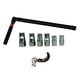 thumbnail image 1 of Llave para grifo, llave de tubo para fontanero con enchufes y mandril, llave para tuerca trasera de grifo duradera, llave para fregadero, lavabo , 9 mm a 17 mm shamjiam Llave de vaso, 1 of 8