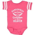 thumbnail image 3 of Inktastic Handpicked for Earth by My Grandpa in Heaven Angel Wings Boys or Girls Baby Bodysuit, 3 of 5