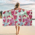 thumbnail image 5 of Yika Beach Blankets Beach Towel Microfiber Beach Towel Super Lightweight Colorful Bath Towel Sandproof Beach Blanket Multi-Purpose Towel For Travel Swimming Pool 30x60, 5 of 7