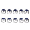 thumbnail image 1 of Paquete de Diez Tuercas de Seguridad Antideslizantes Hexagonales Autoblocantes Din985 Abody M4, 1 of 7